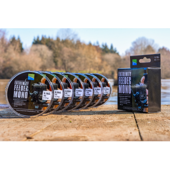 Fir Monofilament Preston - Extremity Feeder Mono 0.26mm 300m